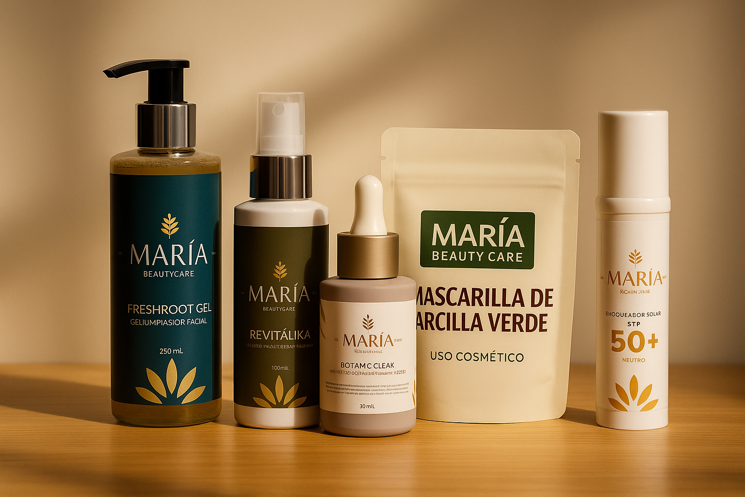 Rutina facial completa MARÍA Beauty Care