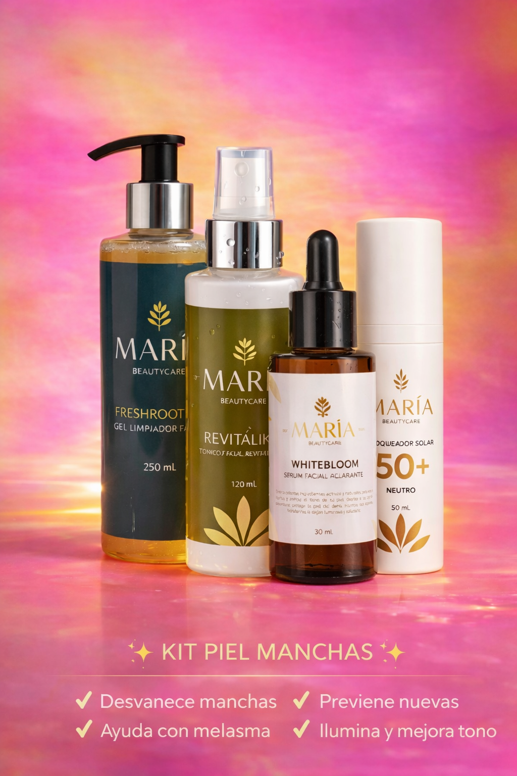 Kit piel con manchas