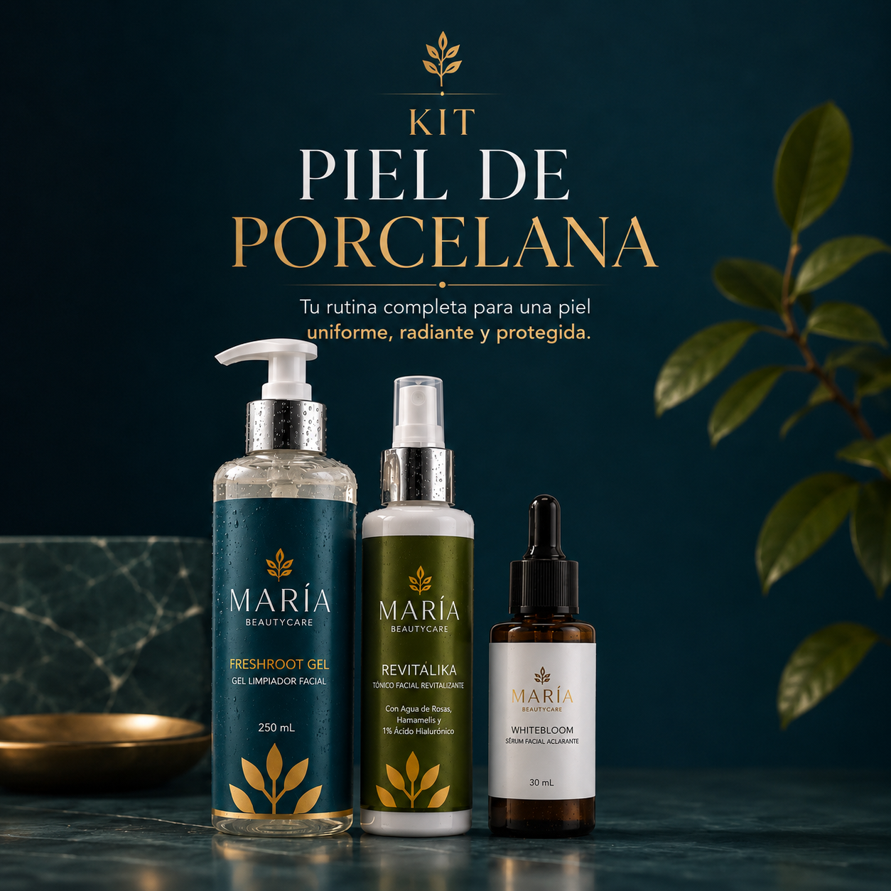 Kit Piel de Porcelana